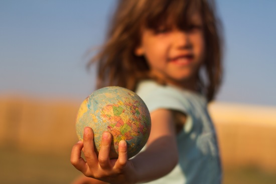 Globe girl